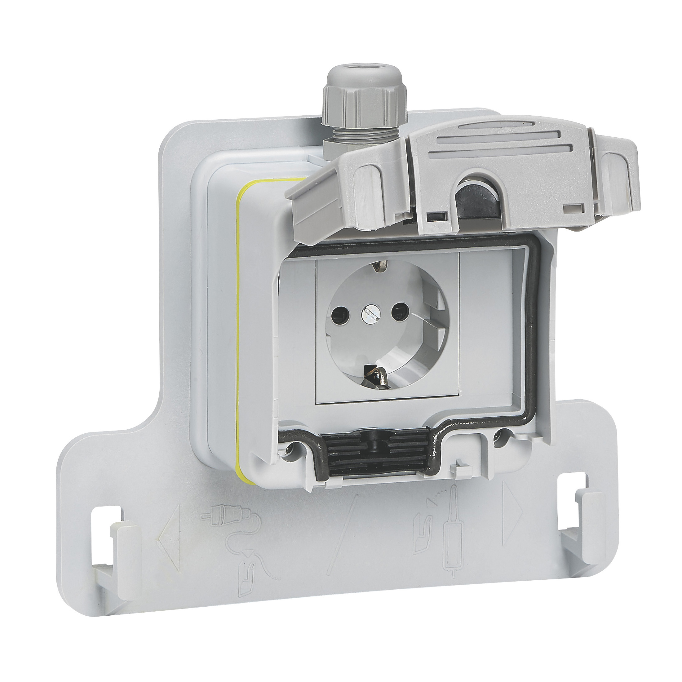 TOMADA SCH IP66 3KW RENULT LEGRAND 090470 - Image 2