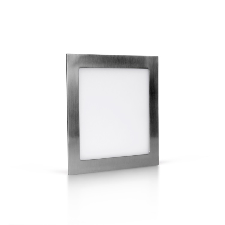 PAINEL LED QUADRADO 170MM 12W 4000K NIKEL