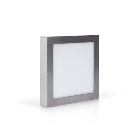 PAINEL LED SALIENTE QUADRADO 170MM 12W 6000K ACETINADO