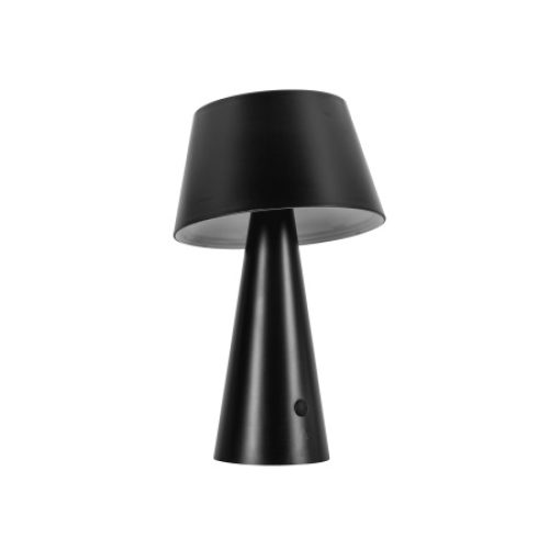 CANDEEIRO DE MESA SOLAR 500LM 4000K IP44 PRETO