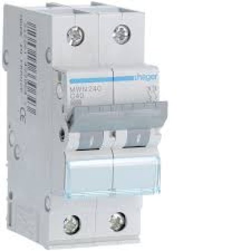 DISJUNTOR 2P 40A C 3KA MWN240