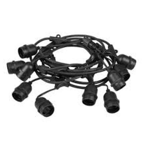 GRINALDA 5MT IP65 C/10 SUPORTE E27 MAX 10W