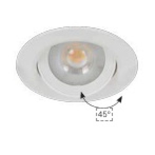 PAINEL (DOWNLIGHT) BASCULANTE REDONDO 6.5W 4000K