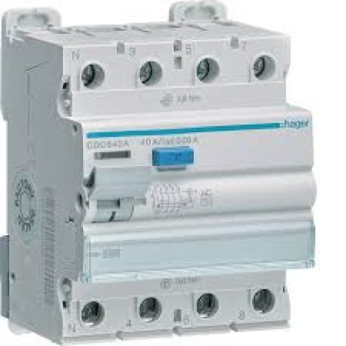 INTER. DIFERENCIAL 4X40A 30MA AC CDC640A