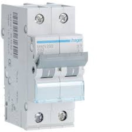 DISJUNTOR 2P 32A C 3KA MWN232